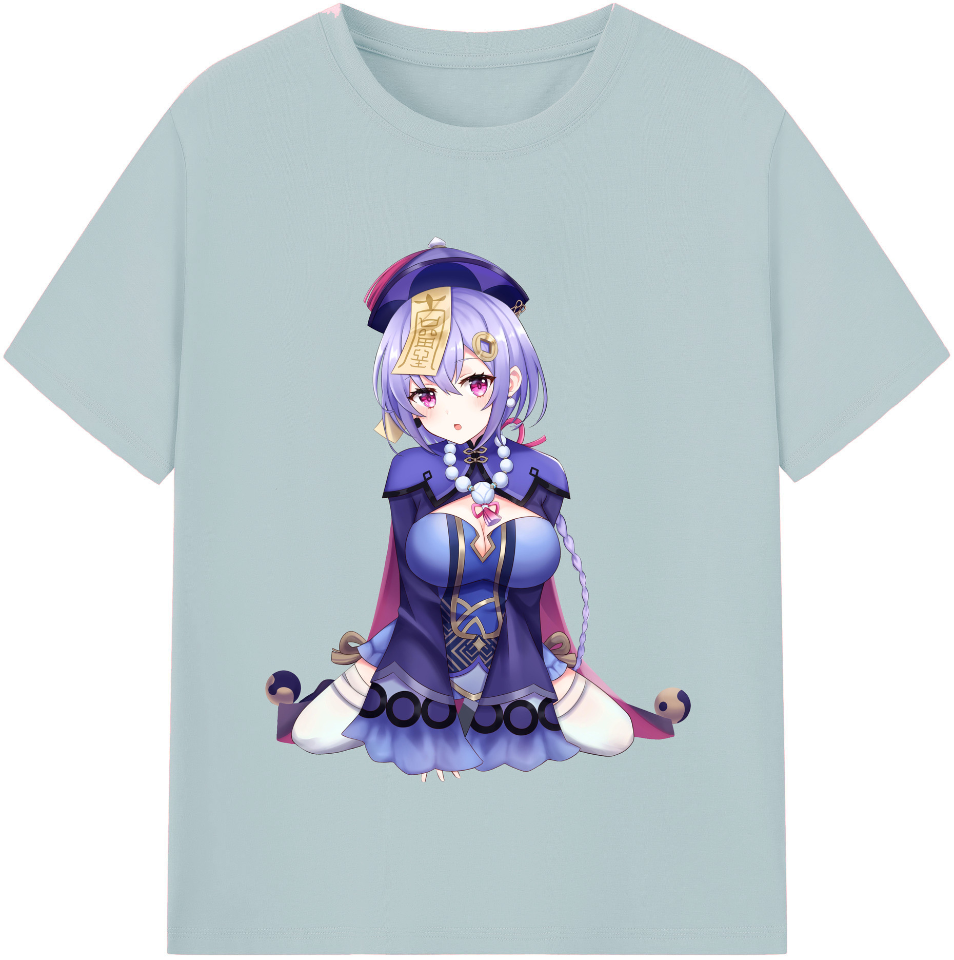 げんし神 七七 なな  genshin Nana 綿100％半袖Tシャツ（フロントプリント）